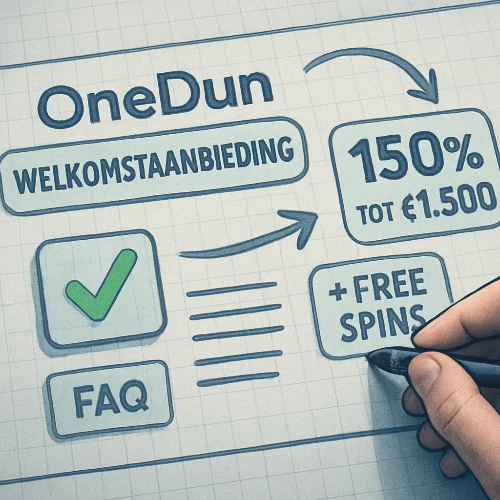 OneDun Casino Bonus Nederland – Welkomstaanbieding visual guide for OneDun
